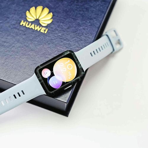 Huawei_Watch Fit 2_Graphite_Green_Marble_4
